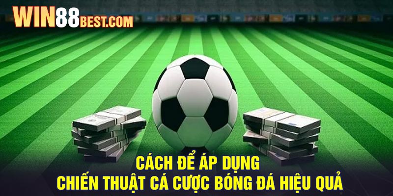 Cách để áp dụng Chiến thuật Cá Cược Bóng Đá hiệu quả