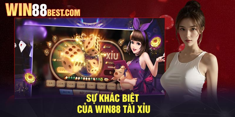 Sự khác biệt của Win88 tài xỉu