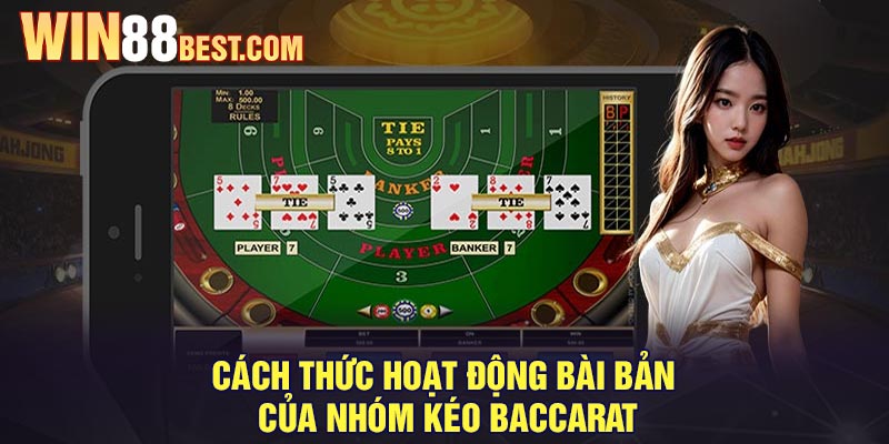 Cách thức hoạt động bài bản của nhóm kéo Baccarat